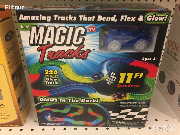 Magic Tracks – Детска светеща писта (220 части) 🚗, снимка 1