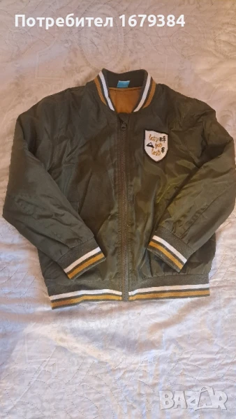 Детско яке бомбър пролет-есен, снимка 1