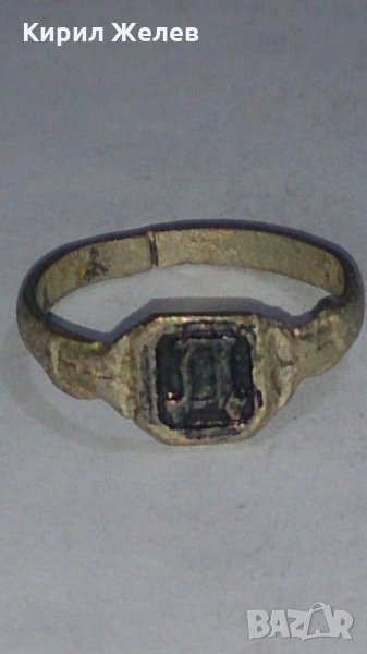Старинен пръстен сачан над стогодишен - 59631, снимка 1