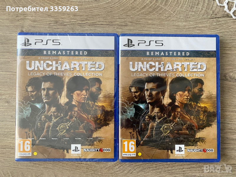 Чисто нова игра за PS5 - Uncharted -LEGACY OF THIEVES (remastered), снимка 1