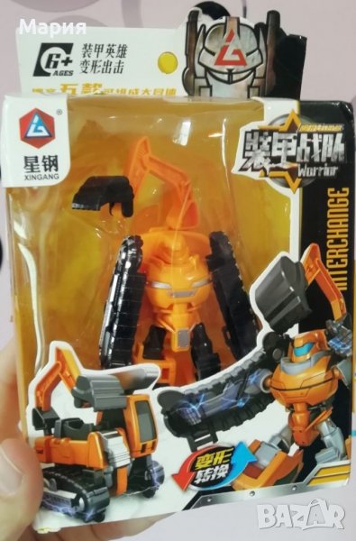 Конструктор 6+ трансформиращ се робот, снимка 1