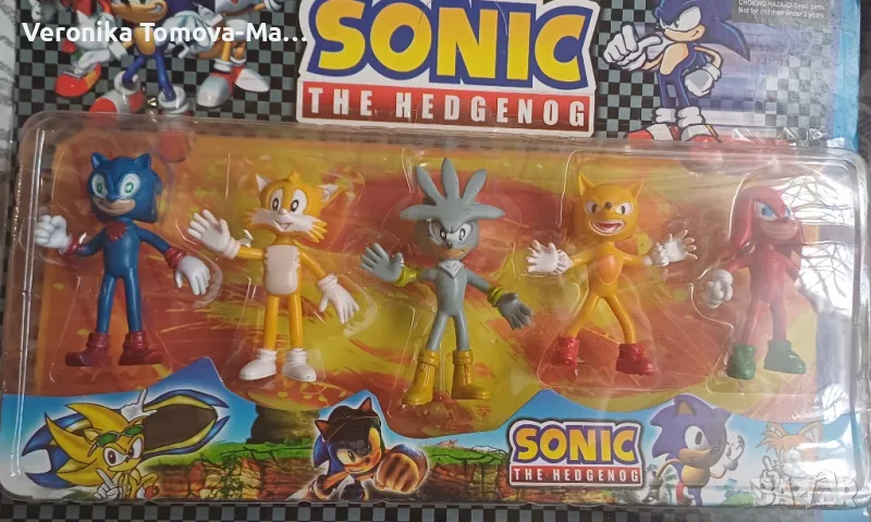 Соник фигурки 8см , снимка 1