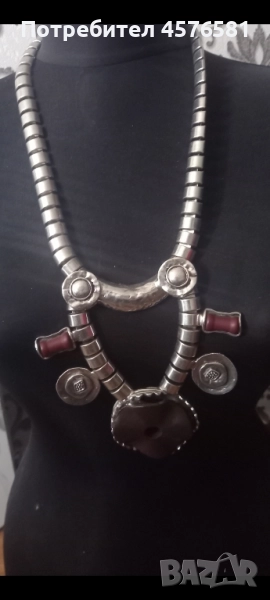 масивен посребрен накит, снимка 1