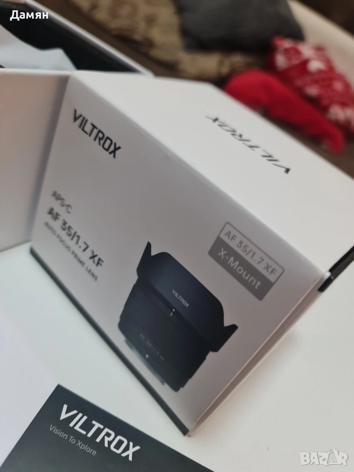 Обектив Viltrox 35mm f1.7 за Fuji X (Fujifilm), снимка 1