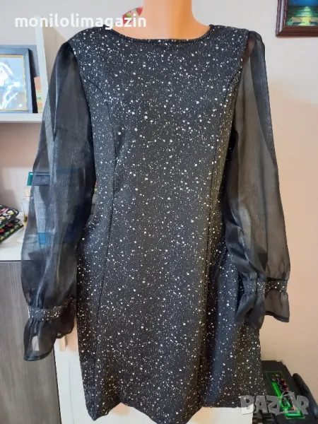 Нова рокля ХЛ размер, силно еластична материя , снимка 1