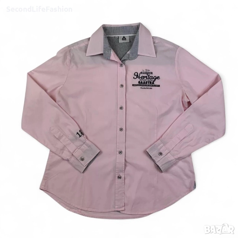 Дамска риза с дълъг ръкав Gaastra Harbour Heritage размер XXL розова, снимка 1