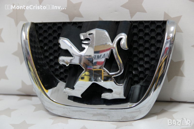 Предна емблема Peugeot 5008 (2009-2013г.) Пежо 5008 / 18C0001030, снимка 1