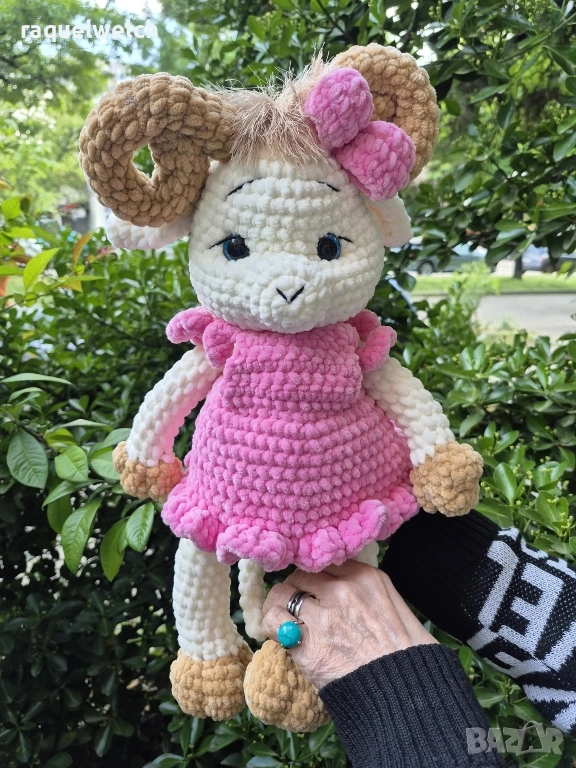 Ръчно Изплетена Овца "Амигуруми", снимка 1