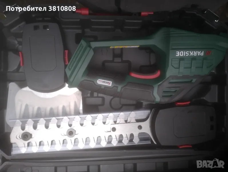 Акумулаторна Комбинирана Ножица За Трева и Храсти PARKSIDE 20V Li-Ion PAGS 20-Li A1, снимка 1