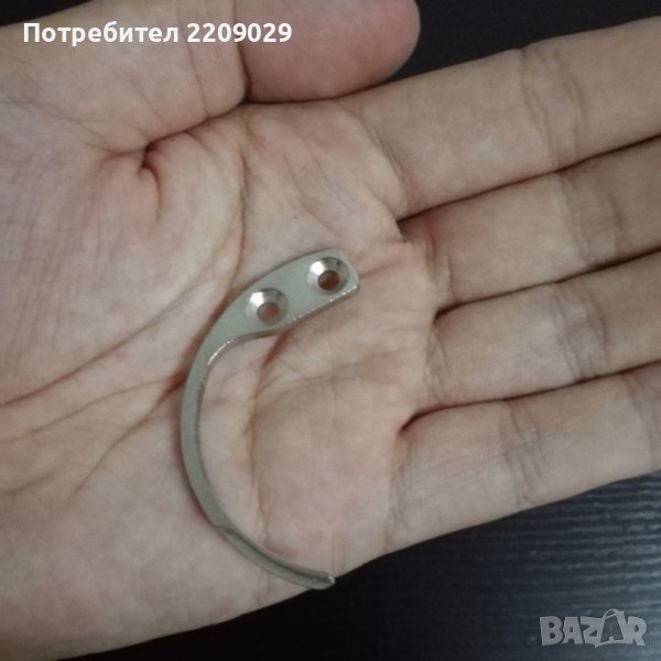 Защита за дрехи и магазини - механична кука за аларми., снимка 1