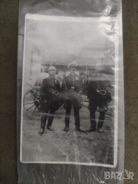 Снимки на пожарникари с медали Царство България, снимка 1