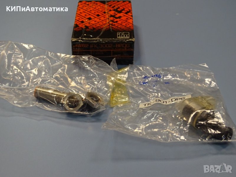 Индуктивен сензор Effector IFK 3002-BPOG inductive proximity sensor, снимка 1