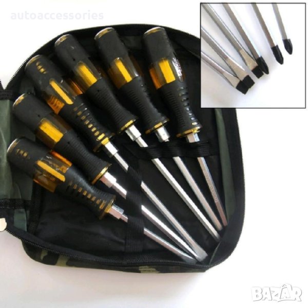 Отвертки ударни 3310 6броя DA9062, снимка 1