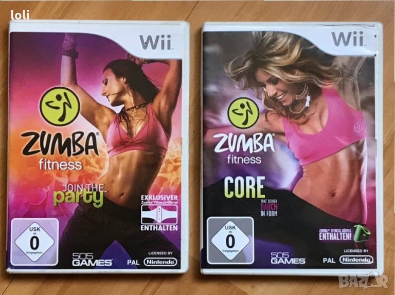Nintendo Wii Zumba игра, снимка 1