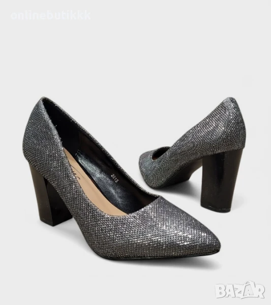 Страхотни дамски обувки на на ток 🍒 , снимка 1