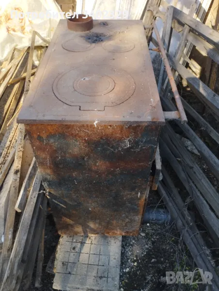 Печка масивна чугунена, снимка 1
