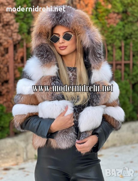 Дамско луксозно палто лисица код 169, снимка 1