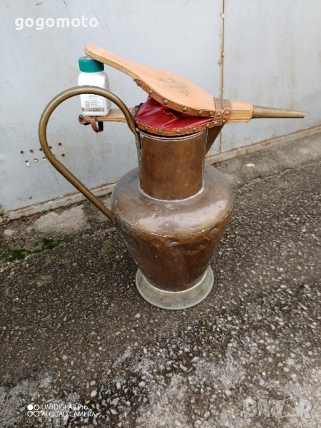 медна кана, ГОЛЯМА делва от мед, снимка 1