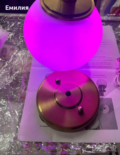 Комплект 2 броя лампи с дистанционно, снимка 1