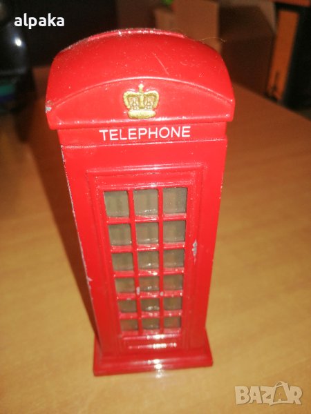 Продавам касичка телефонна кабина, снимка 1