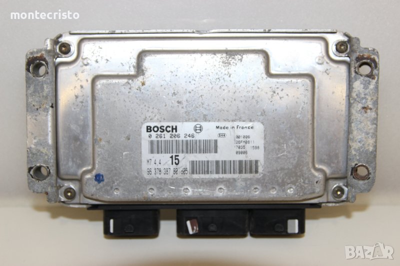 Моторен компютър ECU Citroen Saxo (1996-2004г.) 0 261 206 246 / 0261206246 / 9637838780, снимка 1