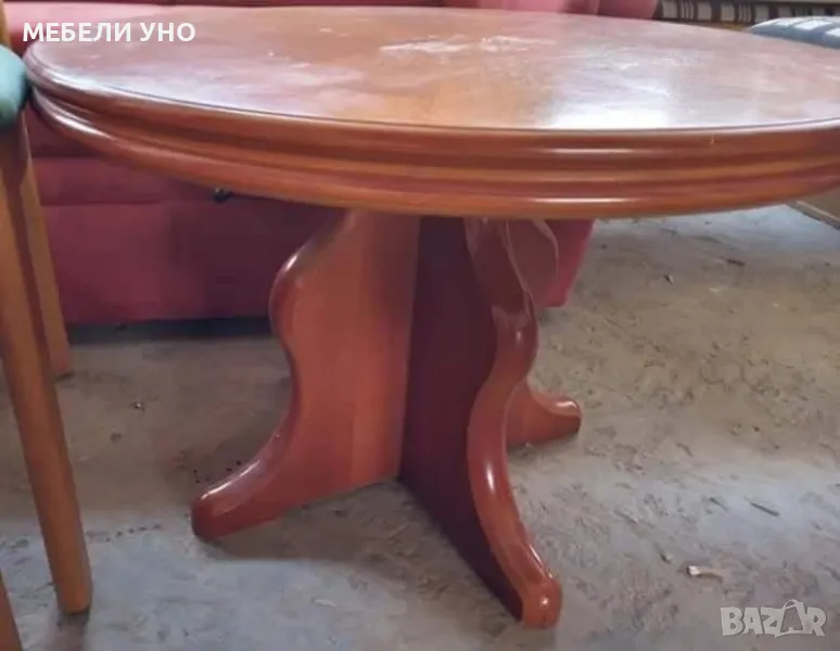 Масивна масичка с повдигащ механизъм, снимка 1