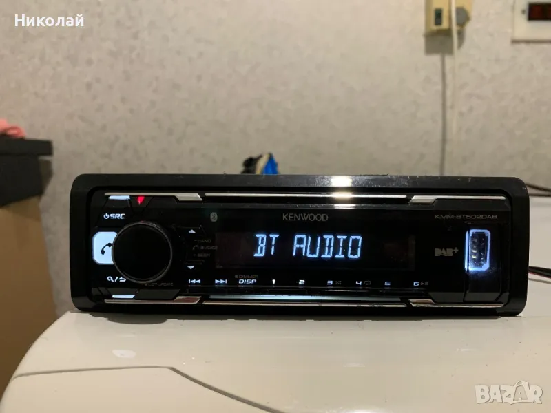 Авто радио Kenwood Bluetooth, снимка 1