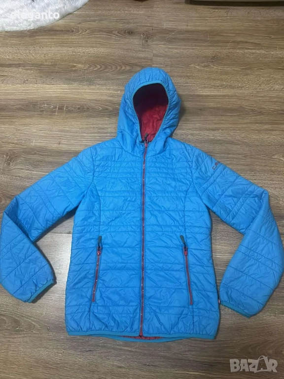 Дамско изолирано яке CMP Steppjacke hooded  Feel Warm Flat padding , XS размер, снимка 1