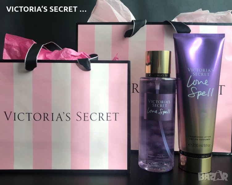 Victoria’s Secret Love Spell подаръчен комплект, парфюмен спрей и лосион за тяло, снимка 1