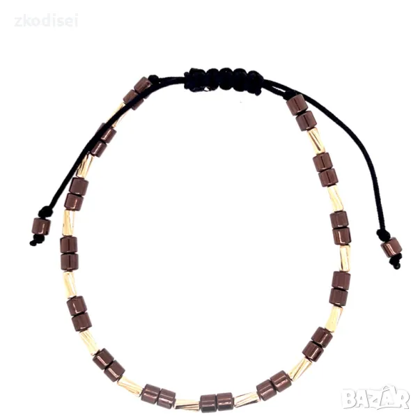 Златна регулируема гривна 0,97гр. 14кр.проба:585 модел:29453-4, снимка 1