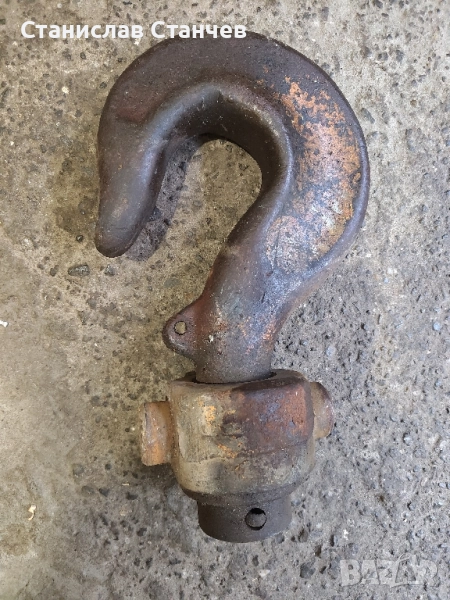 Кука за закачване за телфер или кран , снимка 1