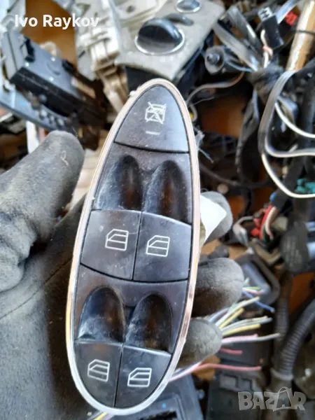 Бутони ел. стъкла Mercedes-Benz E-class (W211) 2002-2009, MB290322N-177 , A2118219951, снимка 1