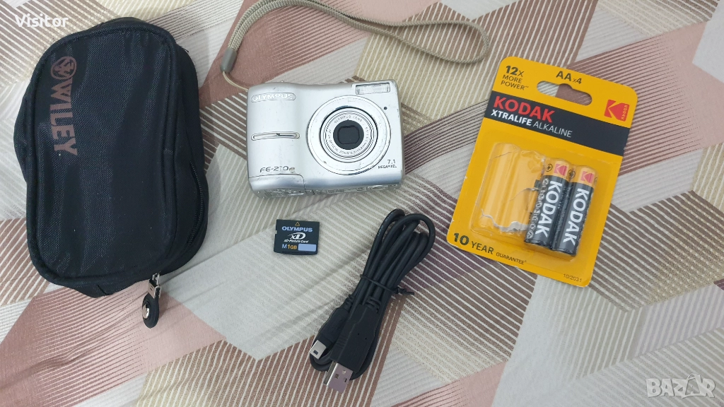 фотоапарат Olympus FE-210    7.1 МРх, снимка 1