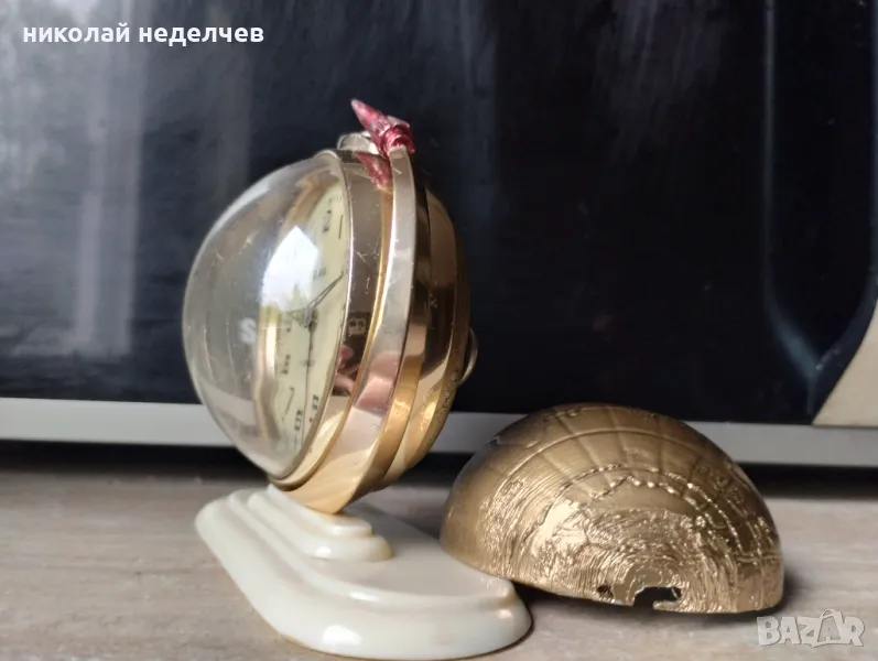 Будилник Слава глобус, снимка 1