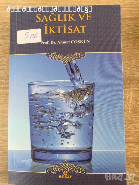Книга на турски език Салък ве Иктисат, снимка 1