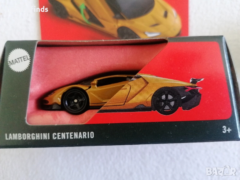 Lamborgini Centenario и 2024 Porsche 718 Spyder RS Moving Parts Matchbox, снимка 1