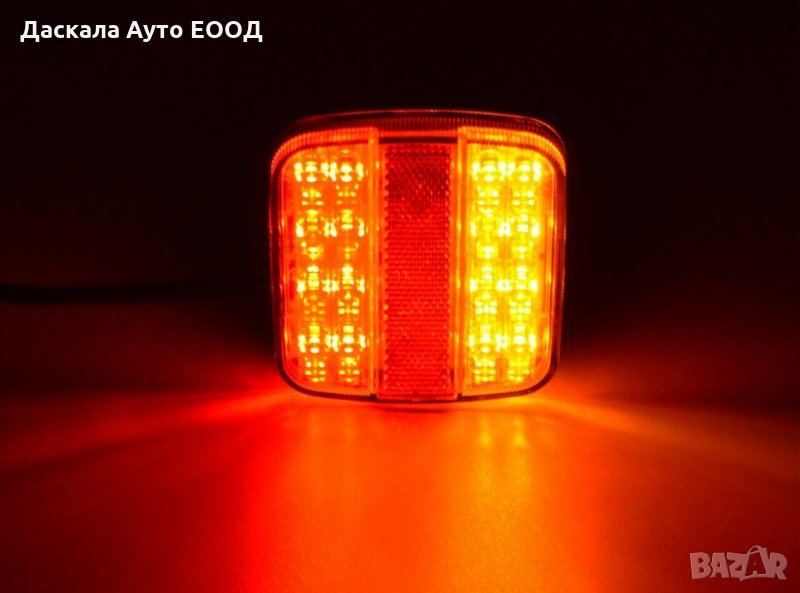 1 бр. ЛЕД LED задна светлина , стопове стоп за камион ремарке 10-30V , снимка 1