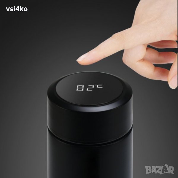 Смарт Термо чаша с LED дисплей, снимка 1