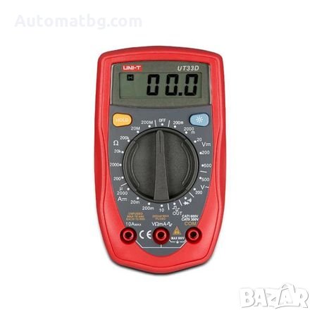 Мултицет със зумер UT-33D VAC/VDC | ADC | OHM, снимка 1