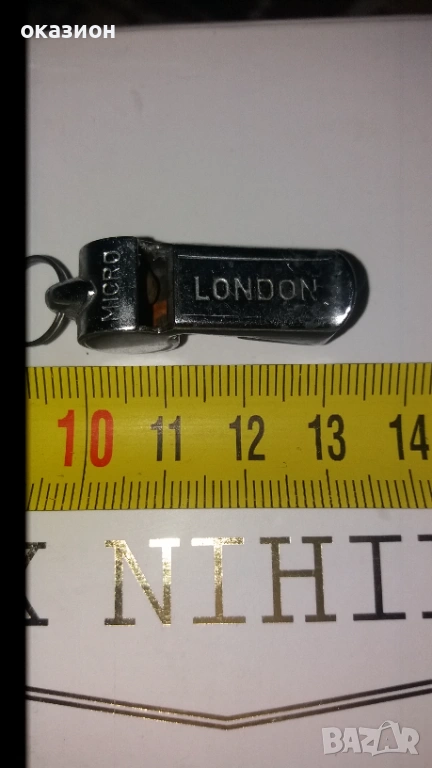 метална свирка Лондон, снимка 1