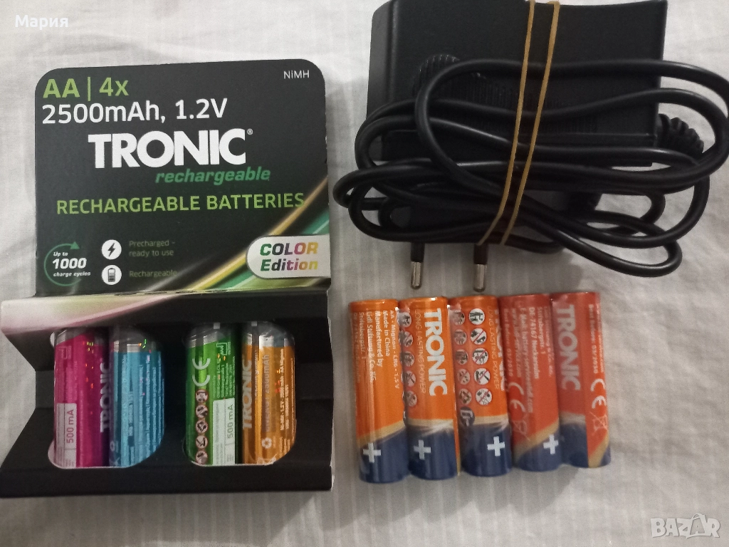 Акумулаторни и обикновени батерии Tronic, снимка 1