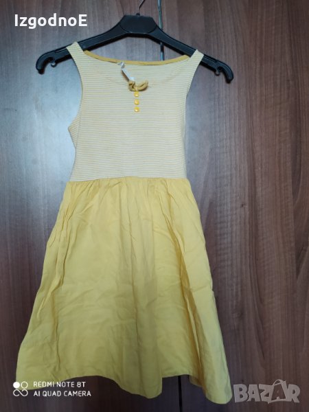 4-6 г H&M лятна памучна рокля, снимка 1