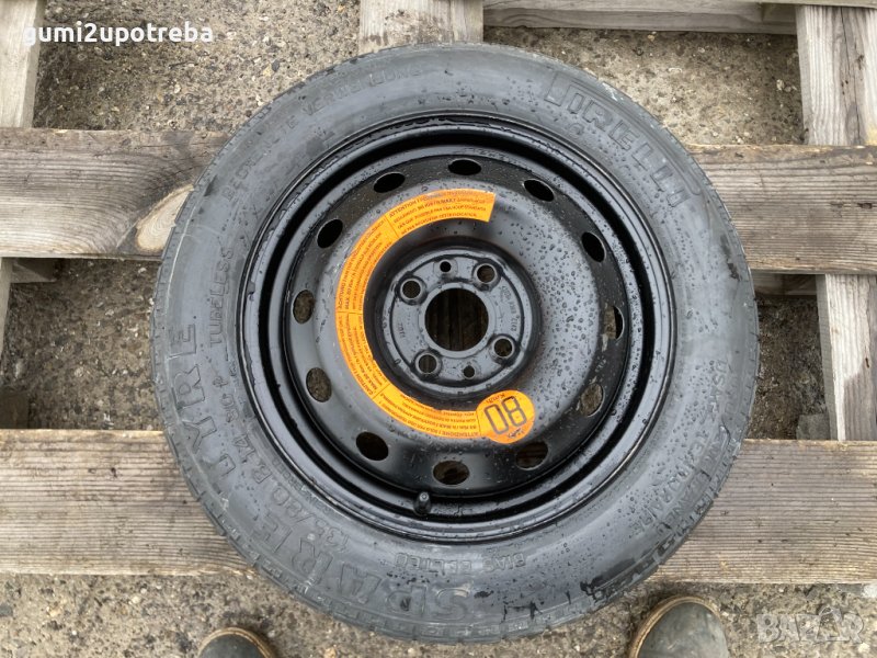 14 резервна джанта патерица 4х98 Fiat Puno Фиат Пунто 135/80/14, снимка 1