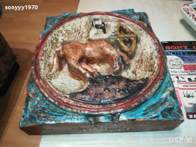 АНТИКА ОТ ФРАНЦИЯ-ДЪРВОРЕЗБА РЕЛИКВА 2207250938LCHERY, снимка 1