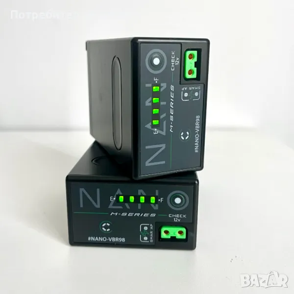 2 батерии Core SWX Nano-VBR98 за Panasonic, снимка 1