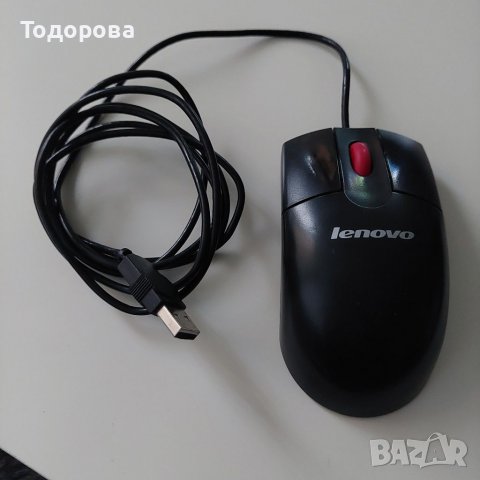 Mишка с кабел Lenovo, снимка 2 - Клавиатури и мишки - 39674195