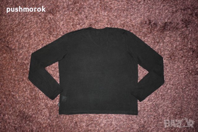 HUGO BOSS коприна / кашмир мъжка блуза Sz XL /  #00626 /, снимка 11 - Блузи - 43398883