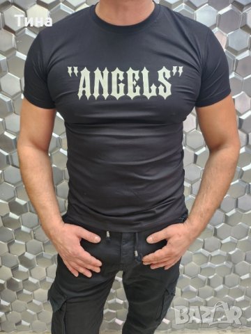 Мъжка тениска ANGELS, снимка 2 - Тениски - 43790303