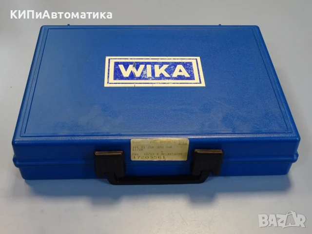 образцов манометър WIKA 341.11.250 (0-250)Bar precision test pressure gauge, снимка 8 - Резервни части за машини - 50505318
