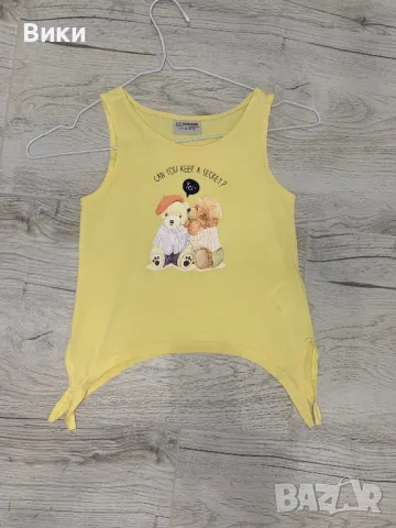 Детски потник 5-6г ръст 110-116см, снимка 3 - Детски тениски и потници - 49601105